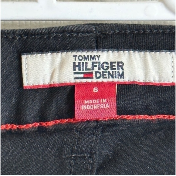 Tommy Hilfiger Women’s Black Skinny Jeans Tribeca Skinny Ankle Denim, Size 6 - Picture 5 of 6